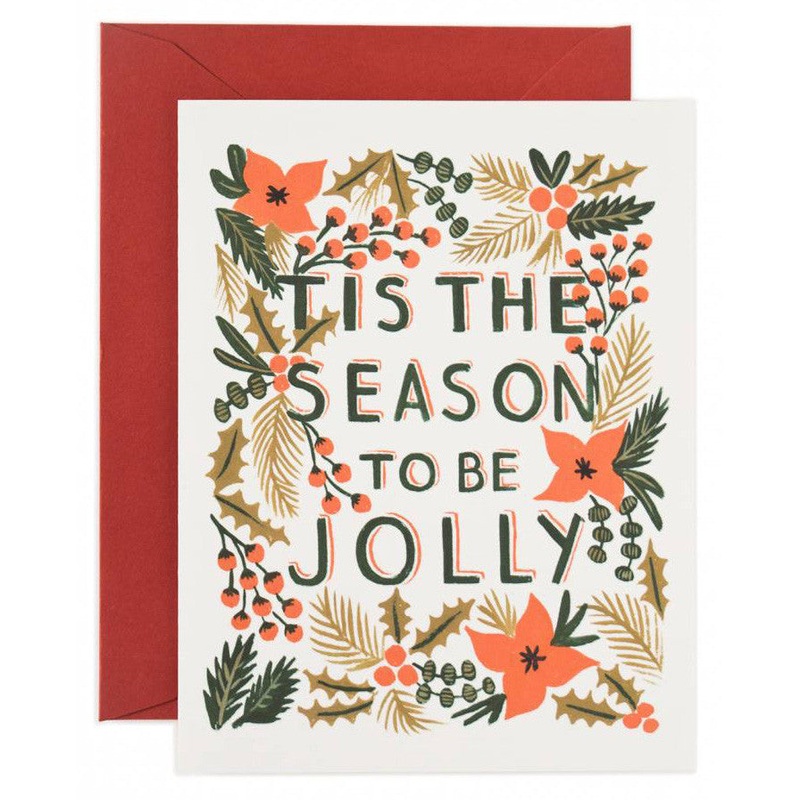 Rifle Paper Co Tis The Season Card