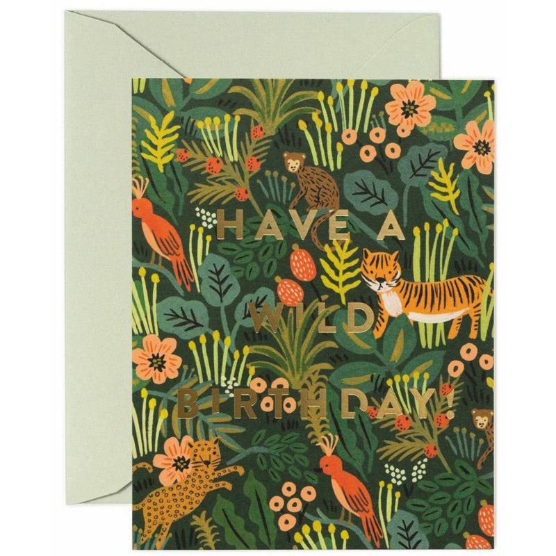 Rifle Paper Co Wild Birthday Card