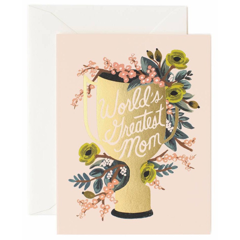 Rifle Paper Co World's Greatest Mom Card