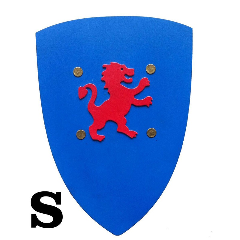 Shield Kamelot Small with Relief Motif Blue