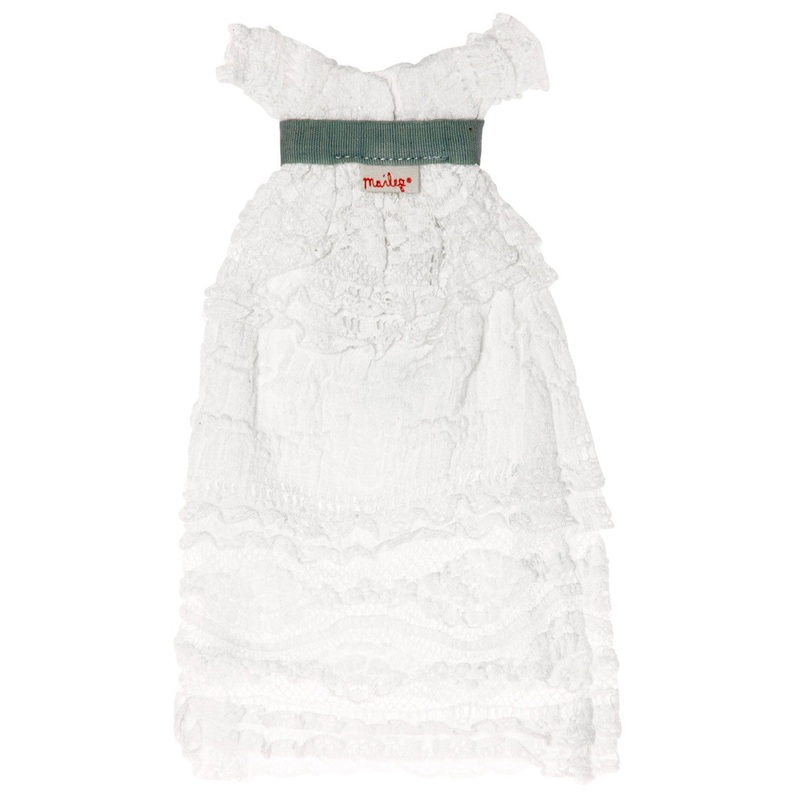 Maileg Christening Robe Boy Micro