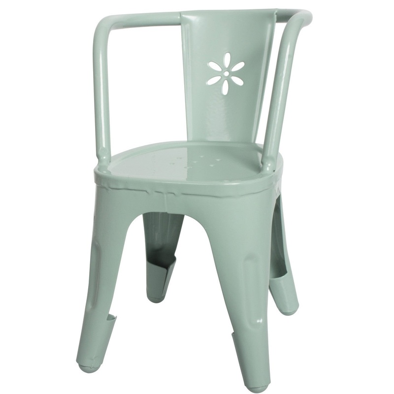 Maileg Green Metal Chair