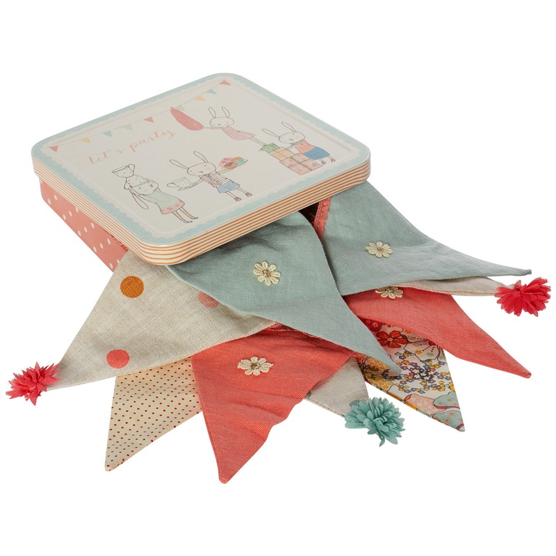 Maileg Pink Let's Party Garland in Box