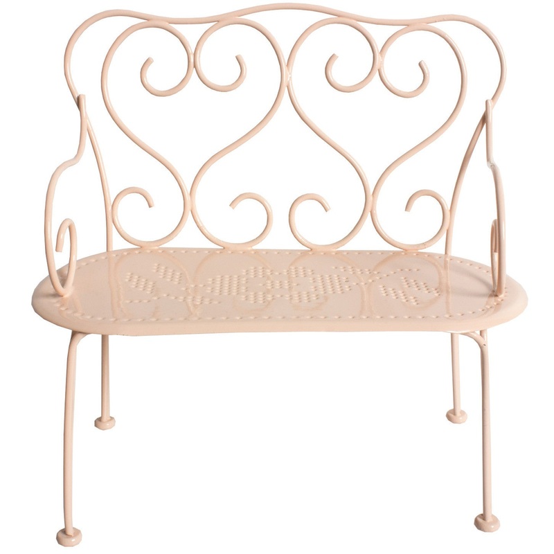 Maileg Powder Mini Romantic Bench