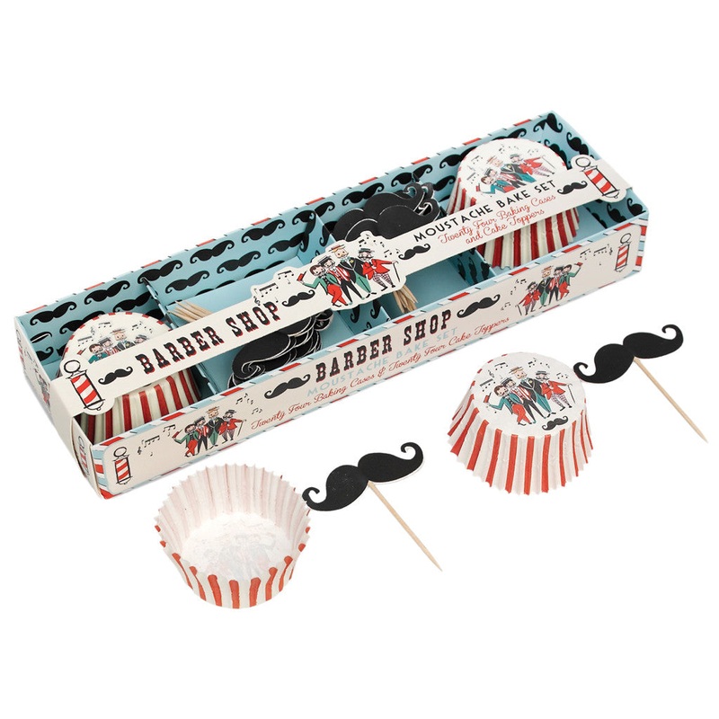 Rex Barber Shop Moustache Baking Set