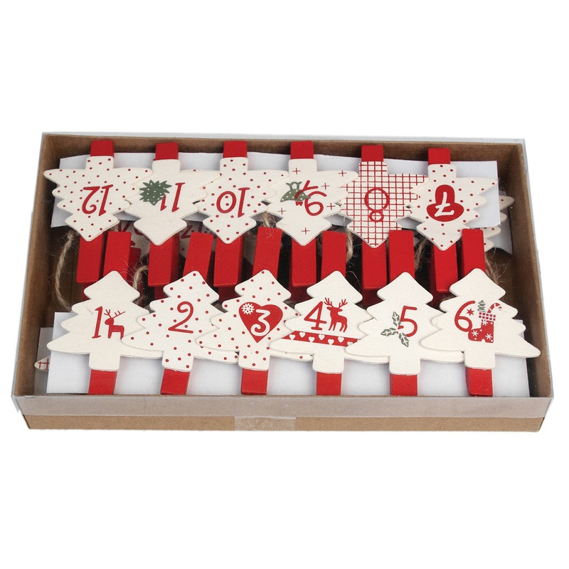 Rex Christmas Tree Advent String