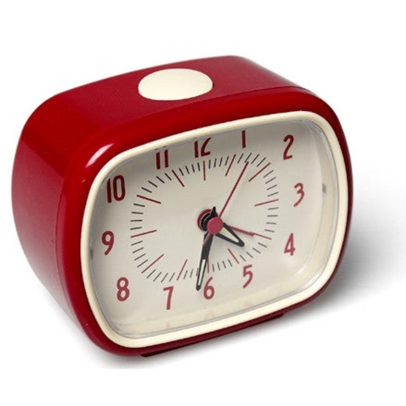 Rex Red Alarm Clock