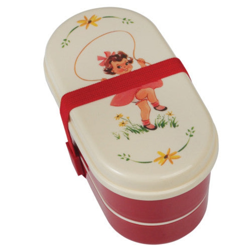 Rex Vitage Girl Children Bento Box