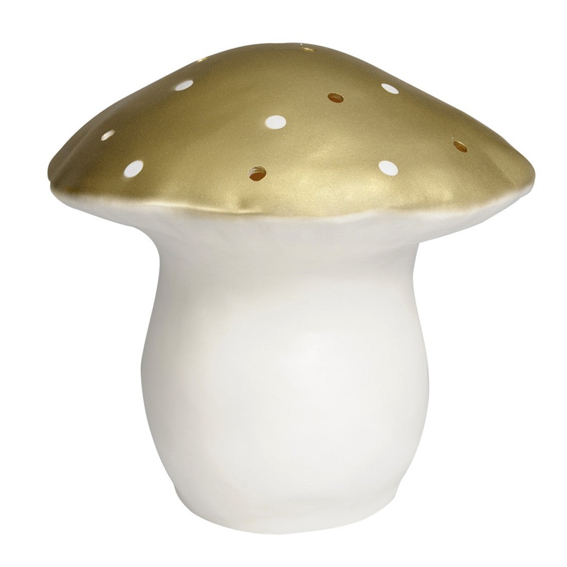Egmont Large Mushroom Gold Lamp
