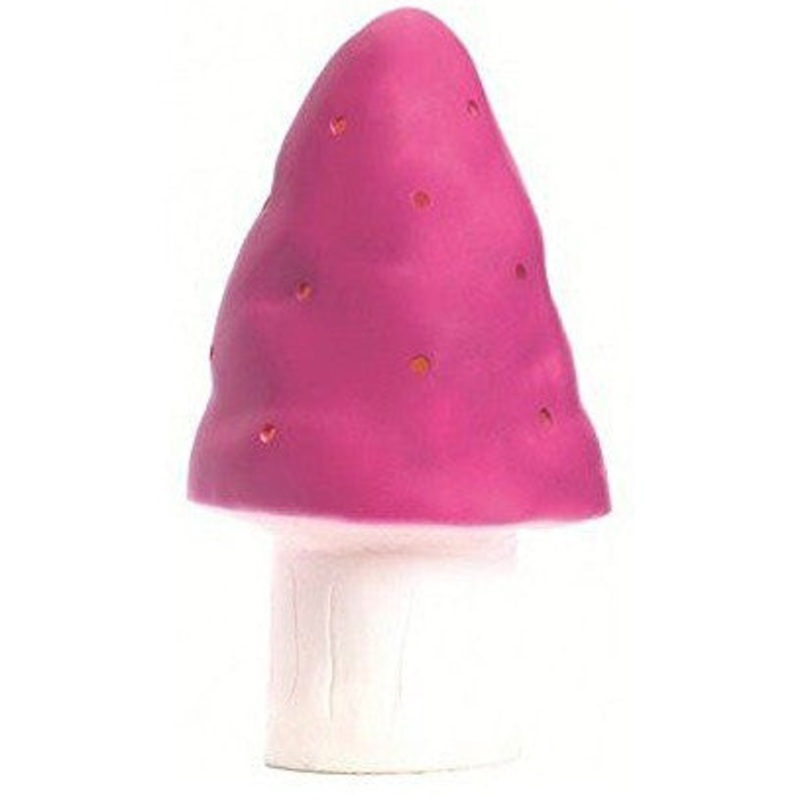 Egmont Small Mushroom Fushia Lamp
