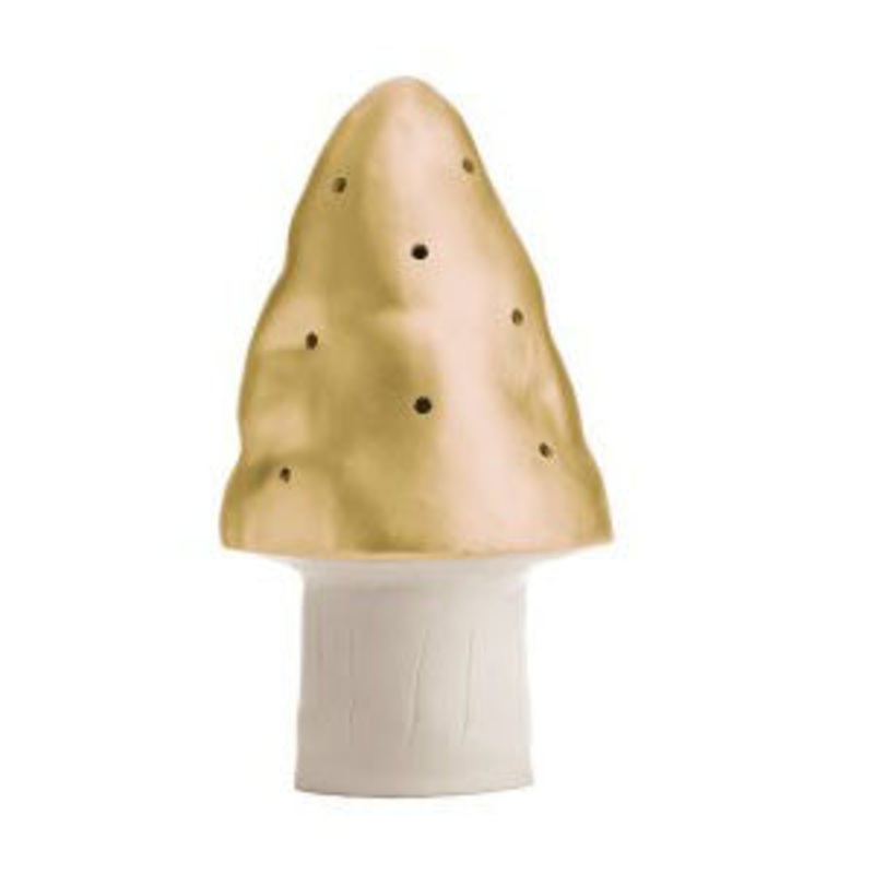 Egmont Small Mushroom Gold Lamp
