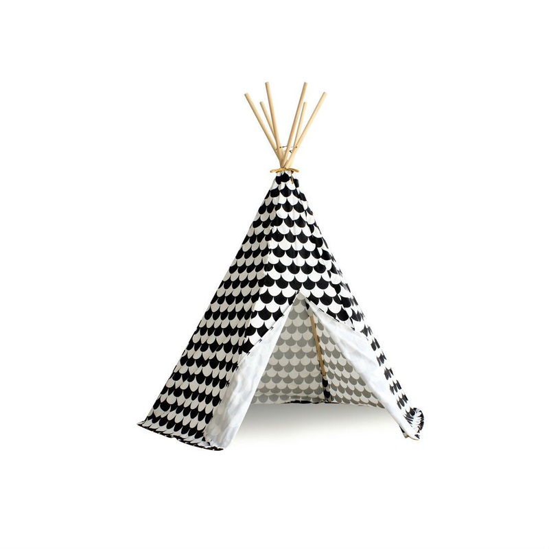 Nobodinoz Arizona Teepee Black Scales