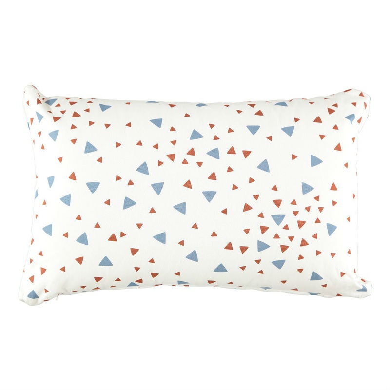 Nobodinoz Cushion Neptune Blue Terracotta Sparks
