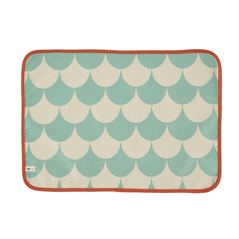Nobodinoz Placemat Green Scales