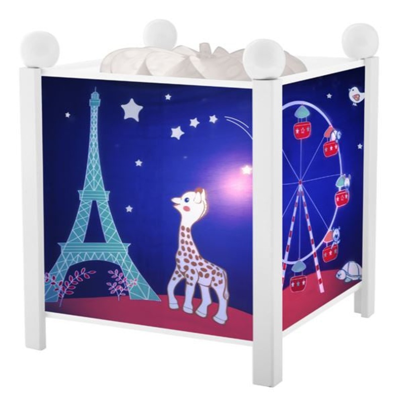Trousselier Magic Lantern Sophie Giraffe Paris White 12V