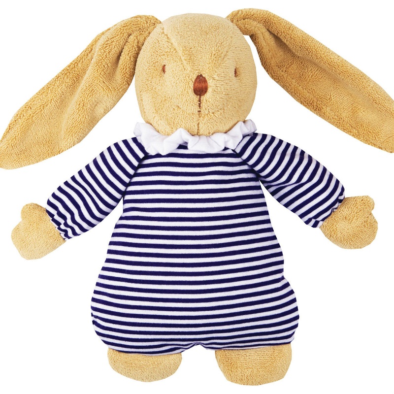Trousselier Musical Bunny Fluffy Marine Stripes