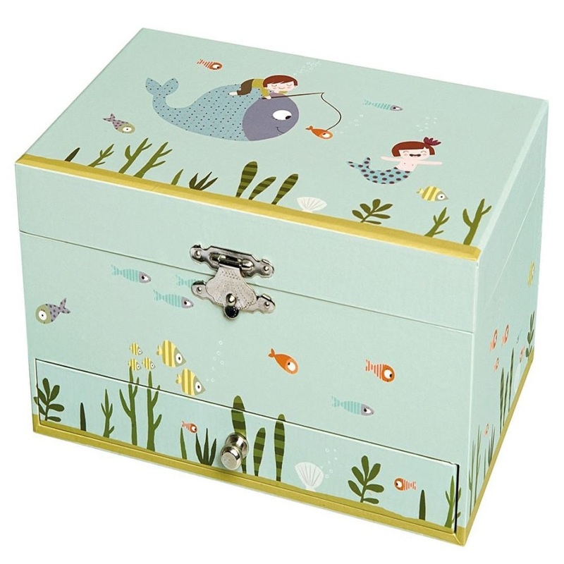 Trousselier Musical Jewellery Box Ninon & Nioui Aquatic