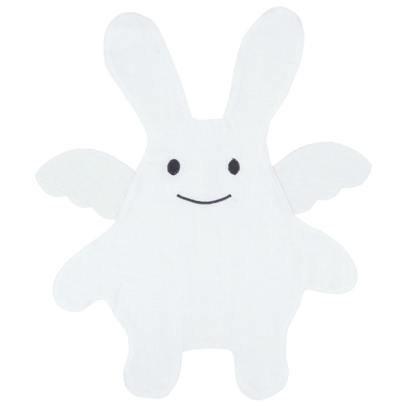 Trousselier Muslin Comforter Angel Bunny Marine