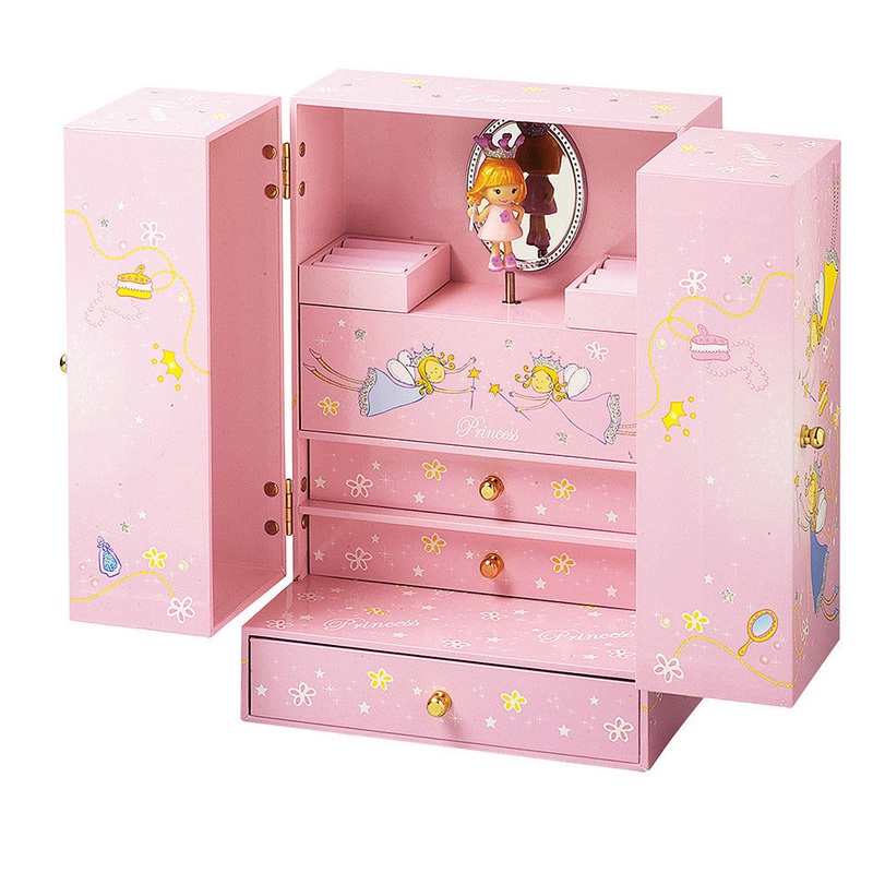 Trousselier Princess Figurine Musical Cabinet
