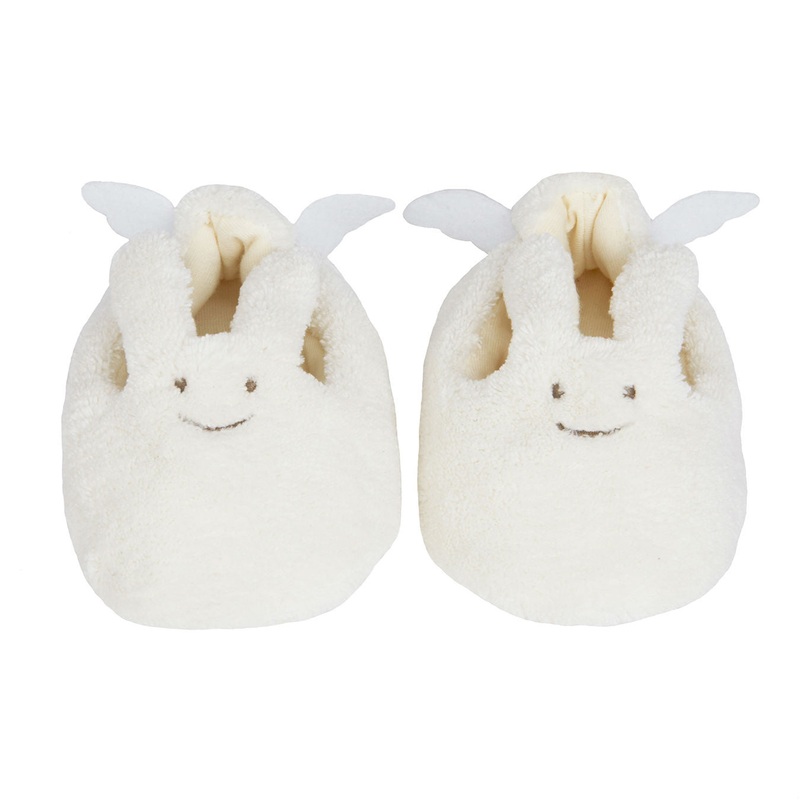 Trousselier Slippers Angel Bunny Ivory