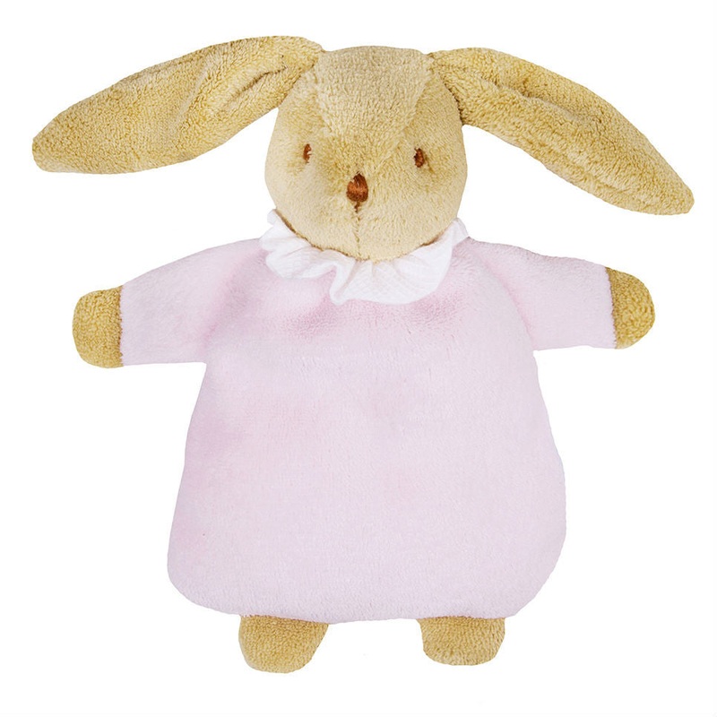 Trousselier Soft Bunny Fluffy Rattle Pink