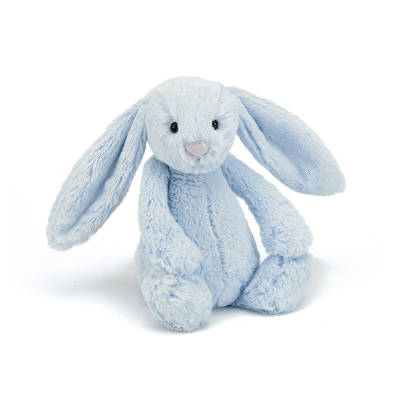 Jellycat Bashful Blue Bunny - Personalisation Available