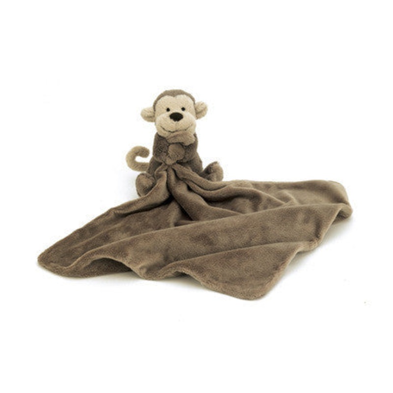Jellycat Bashful Monkey Soother - Personalisation Available