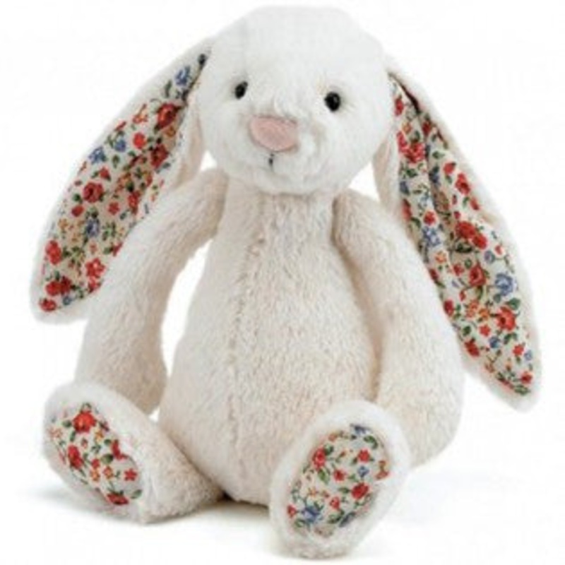 Jellycat Blossom Cream Bunny - Personalisation Available