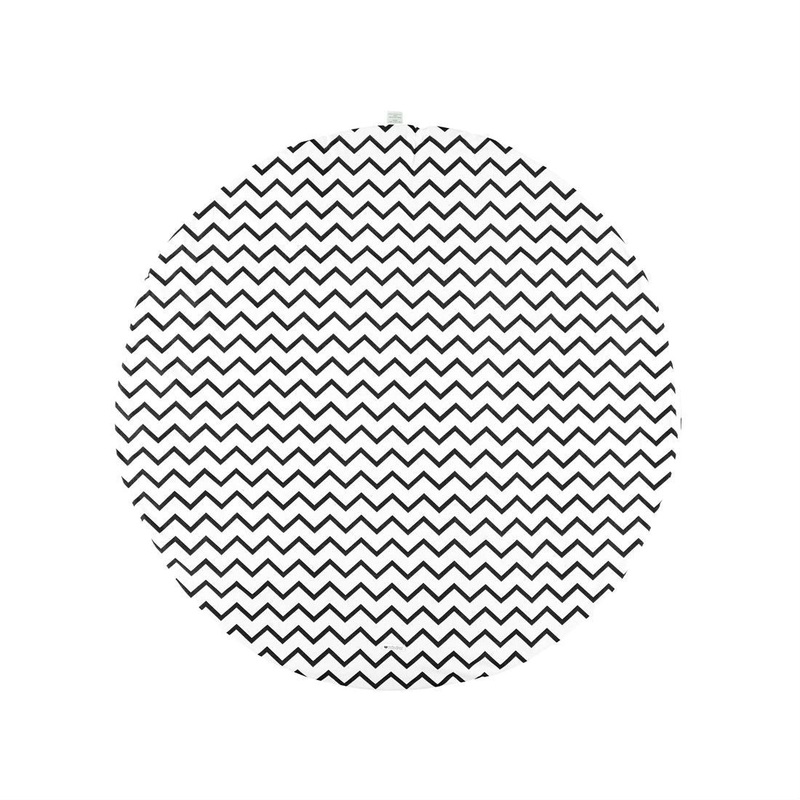 Nobodinoz Apache Carpet Zigzag Black