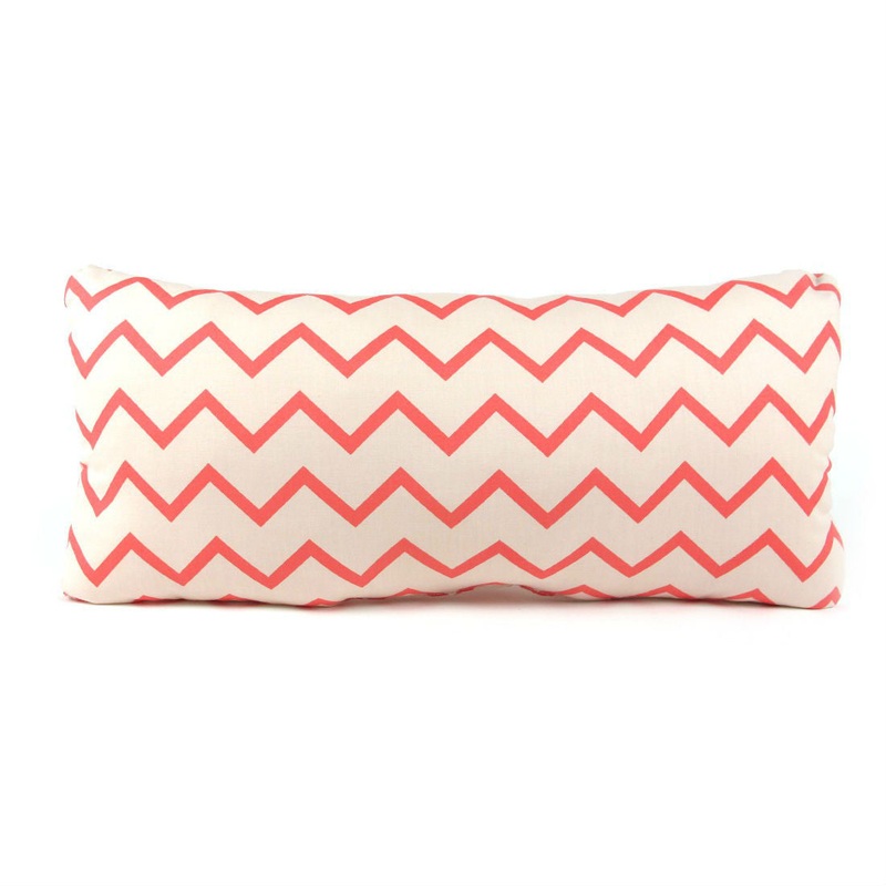 Nobodinoz Cushion Averell Zigzag Pink