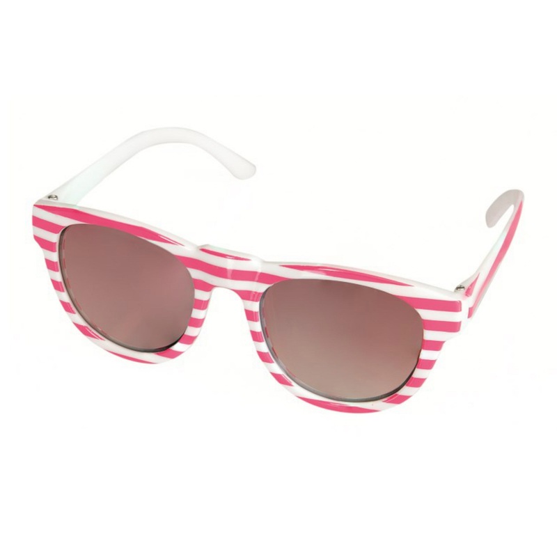 Pink Lines Baby Sunglasses