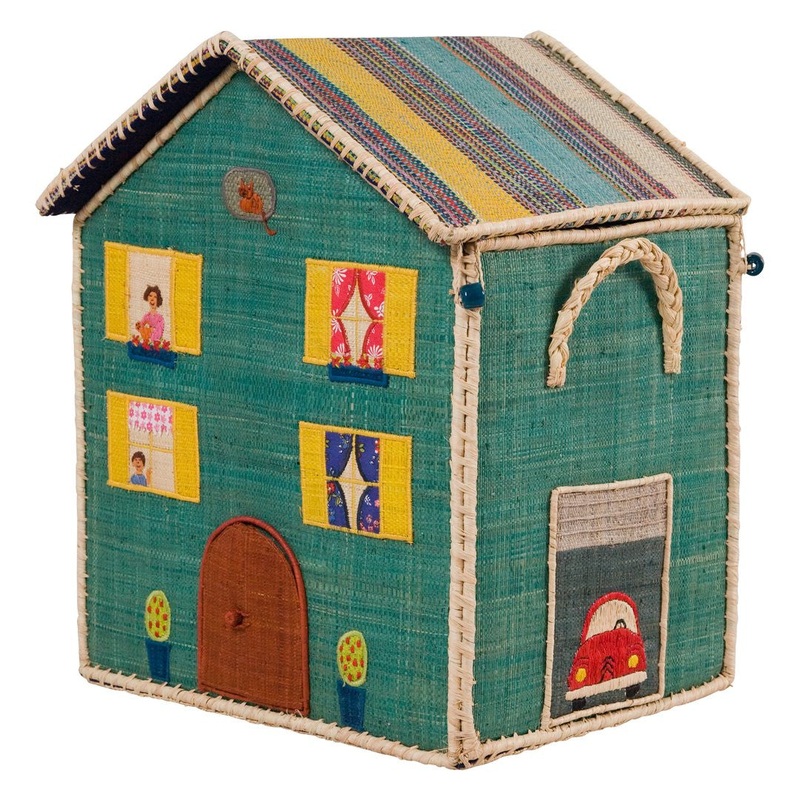 Rice DK Highrise City Medium Toy Basket