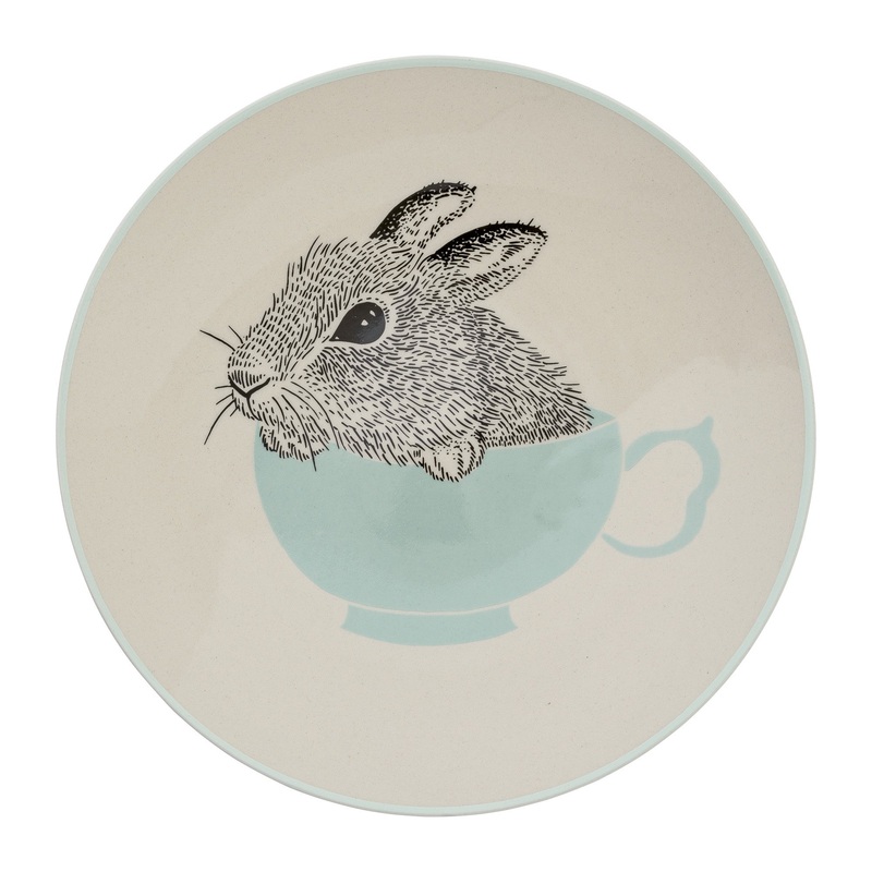 Bloomingville Albert Offwhite with Mint Plate