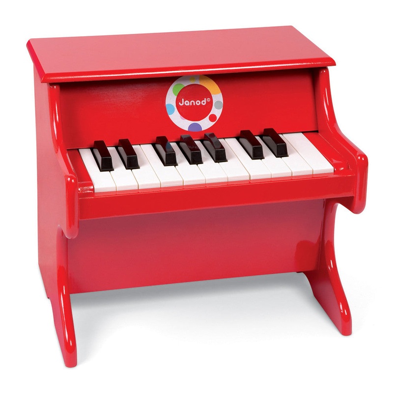 Janod Confetti Red Piano
