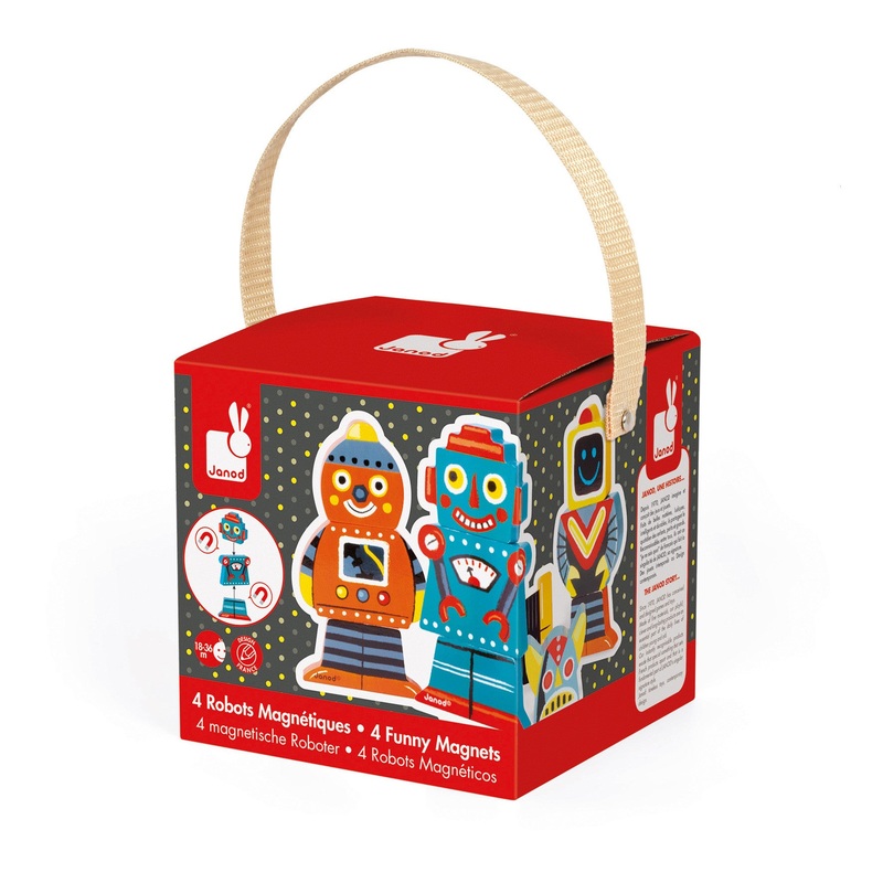Janod Funny Magnets Robots