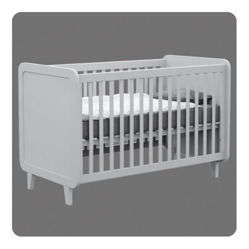 Laurette Kiss Curl Convertible Bed Grey (Pre-Order; Est. Delivery in 3-4 Months)