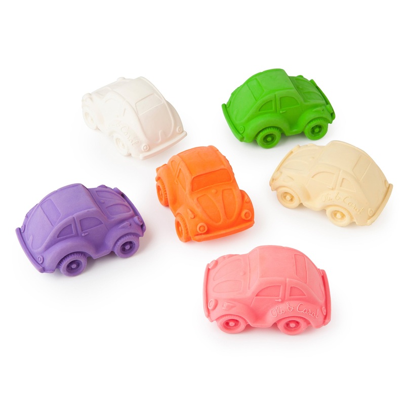 Oli & Carol Small Beetle Cars Teether