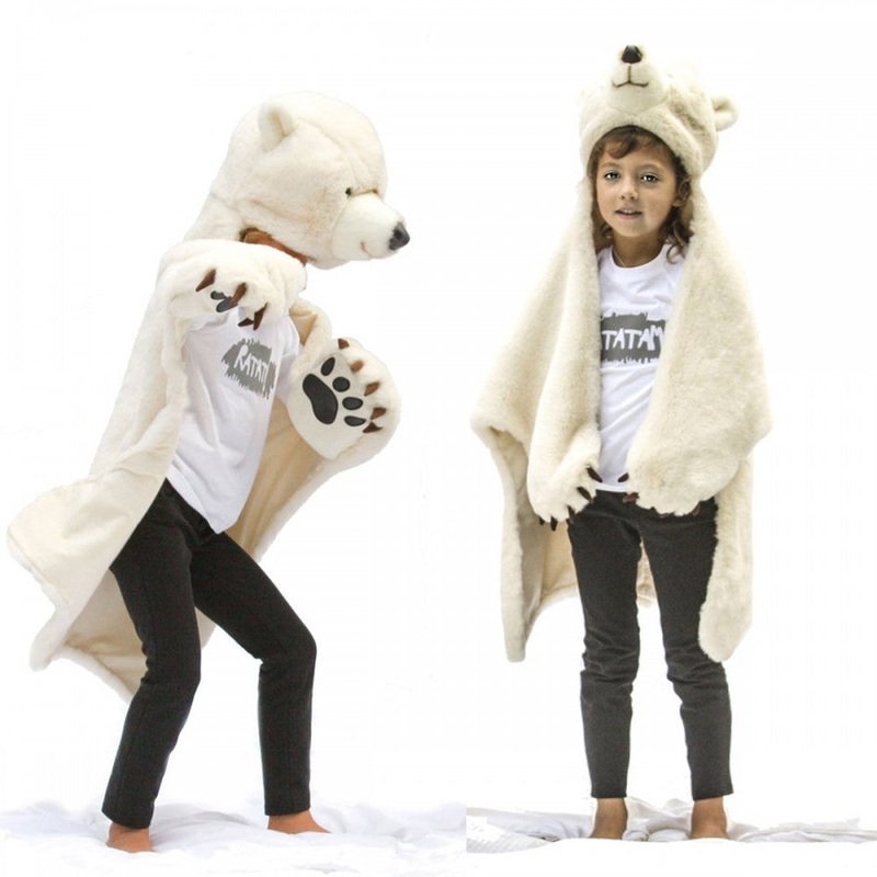 BiBiB & Co Plush Trophy - Disguise White Bear