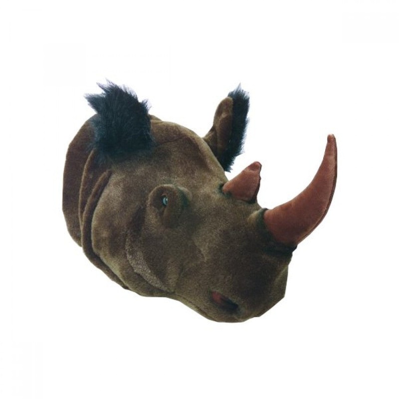 BiBiB & Co Plush Trophy - Rhino