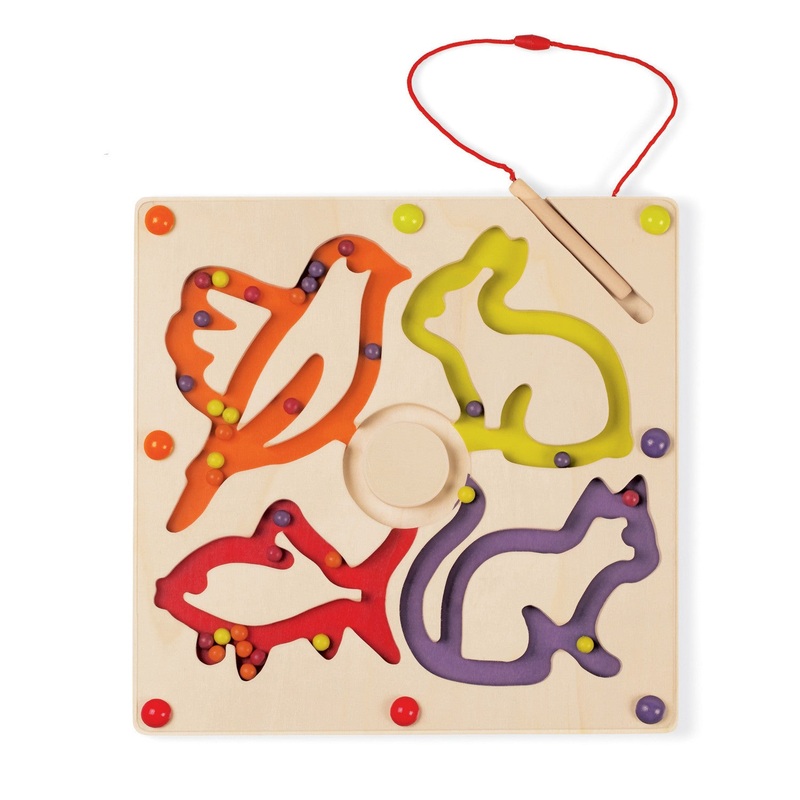 Janod Billonimo Magnetic Animal Maze Game