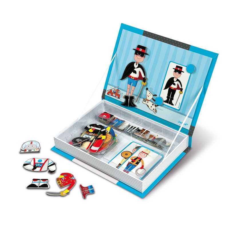 Janod Boy's Outfits Magnetibook