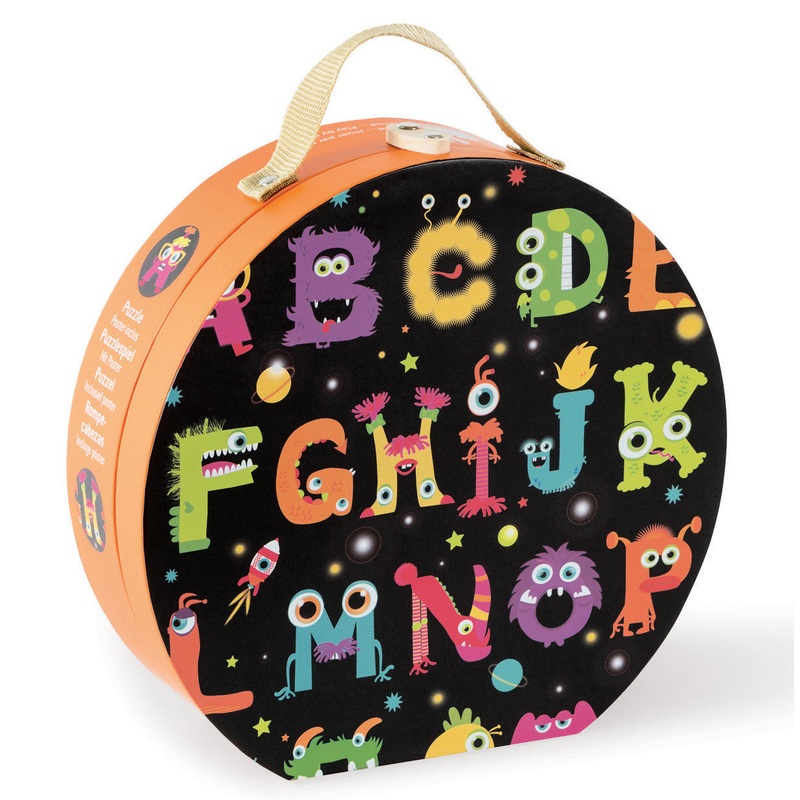 Janod Floor ABC Monsters Giant Puzzle 50pcs