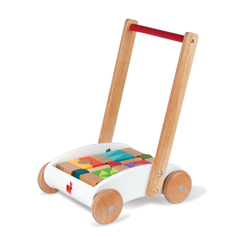 Janod I Wood Mini Buggy Baby Walker