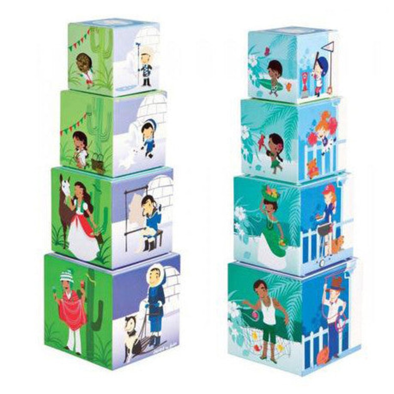 Janod Mini Pyramid Geocubes (West)