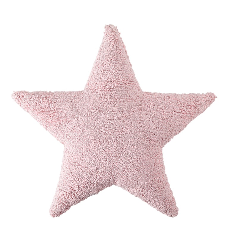 Lorena Canals Star Pink Washable Cushion