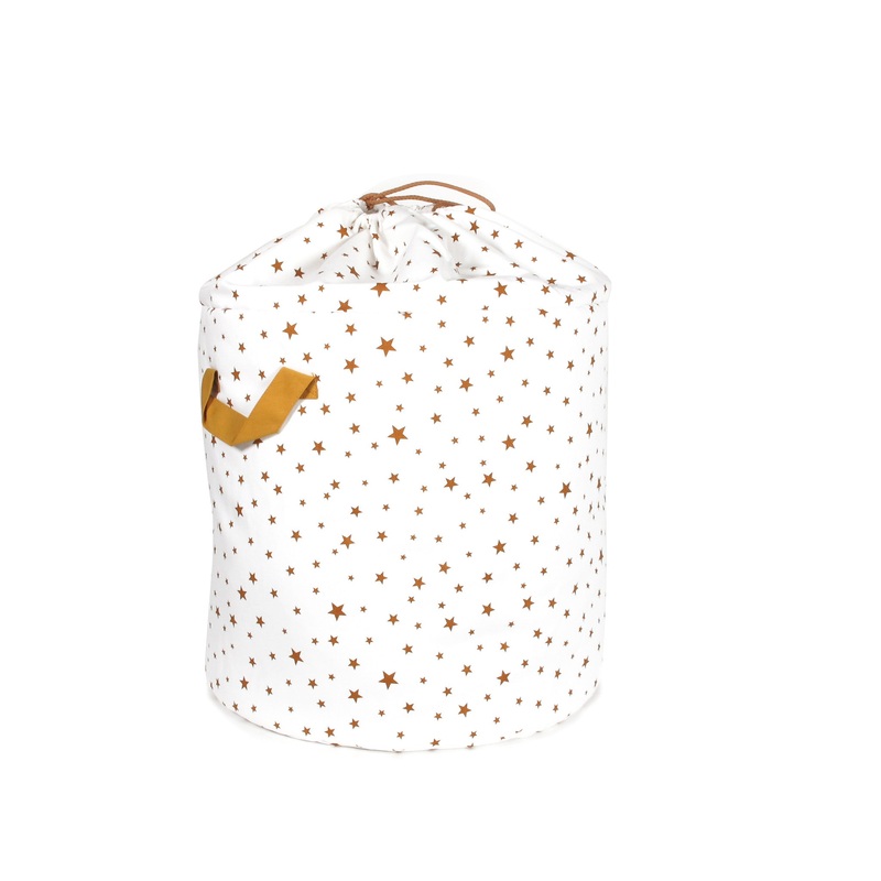Nobodinoz Toy Bag Mustard Stars