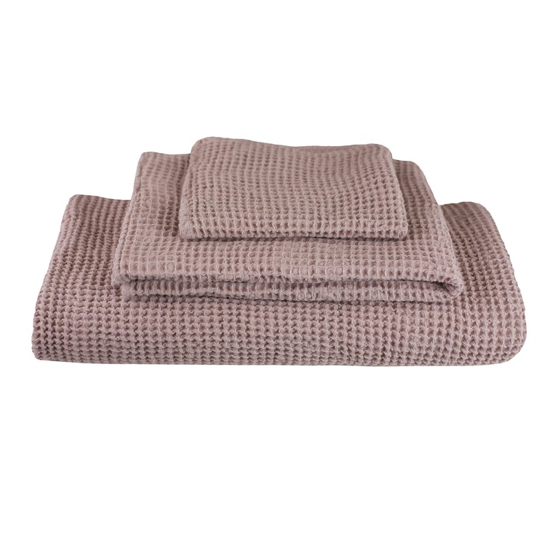 Numero 74 3 Towel Set - Dusty Pink