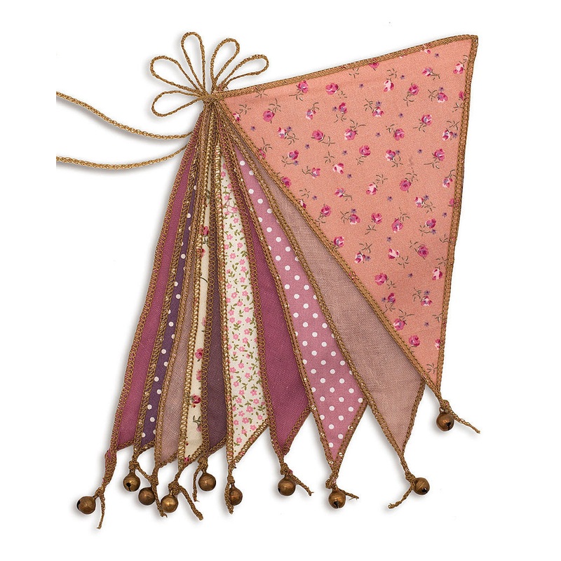 Numero 74 Bunting Garland - Mix Pink