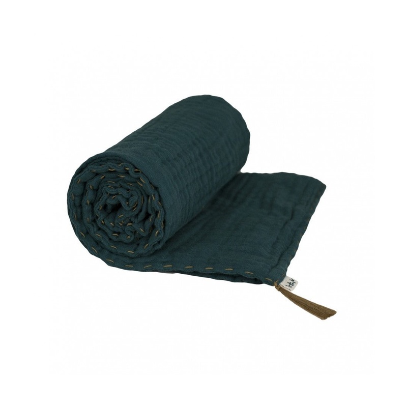 Numero 74 Summer Blanket Teal Blue