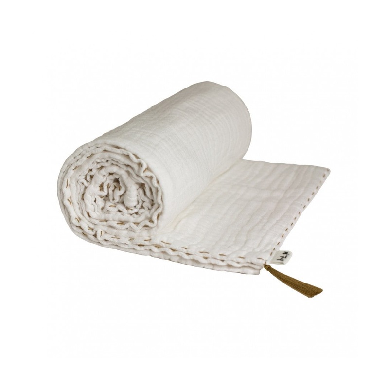 Numero 74 Summer Blanket White